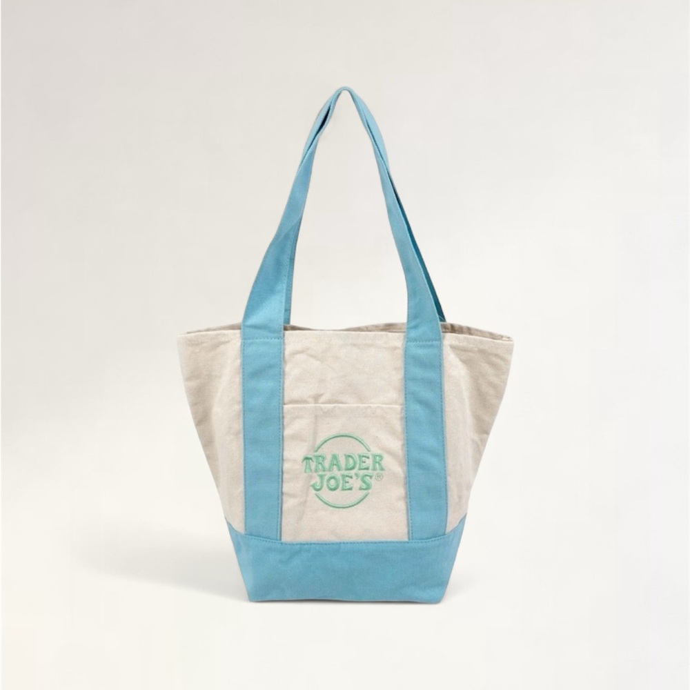Trader Joe’s • Limited Edition Mini Pastel Tote- Pastel Blue